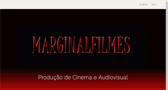 Desktop Screenshot of marginalfilmes.pt